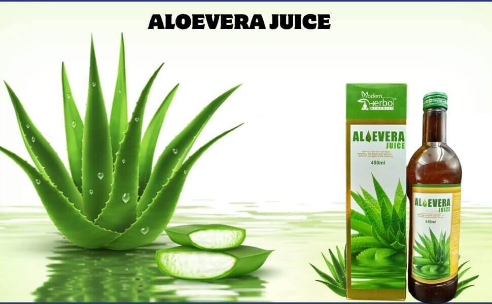 Ayurvedic Aloevera Juice 450 ml (pack of 3) - HEALTH AIM PHARMACY