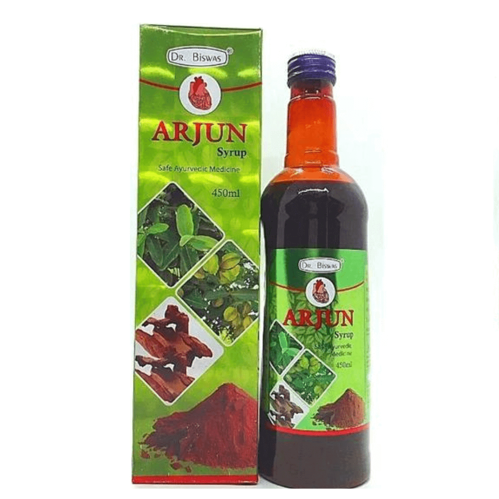 Ayurvedic Arjun Syrup 450ml. Pack Of 3 - HEALTH AIM PHARMACY