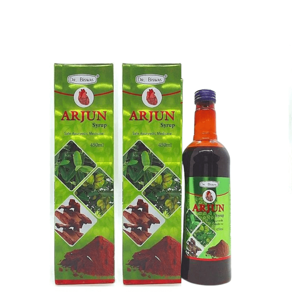 Ayurvedic Arjun Syrup 450ml. Pack Of 3 - HEALTH AIM PHARMACY