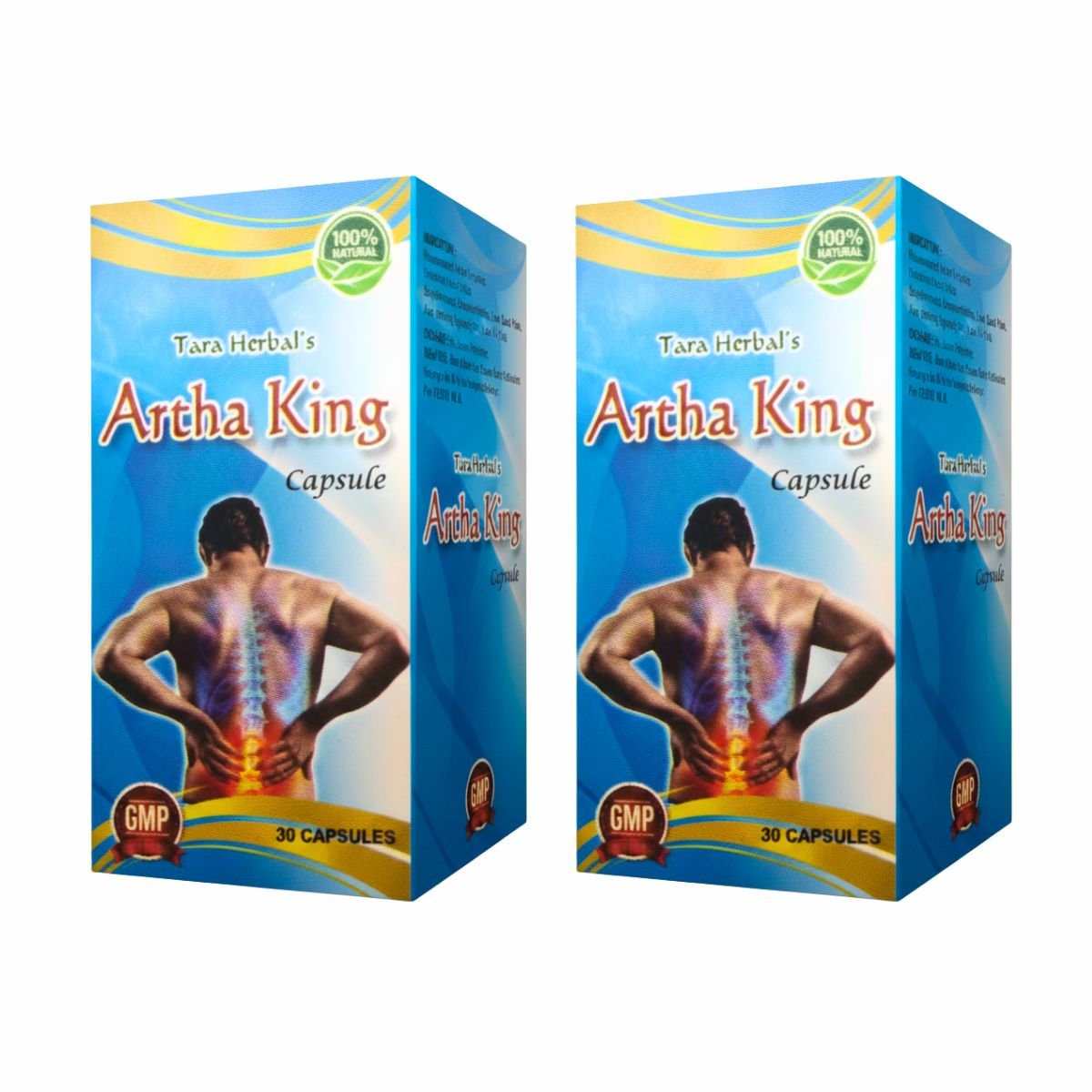 Ayurvedic Artha King Capsule for Joint & Arthritis Pain Relief | Back, Knee, Neck & Gout Care | 30Cap - HEALTH AIM PHARMACY