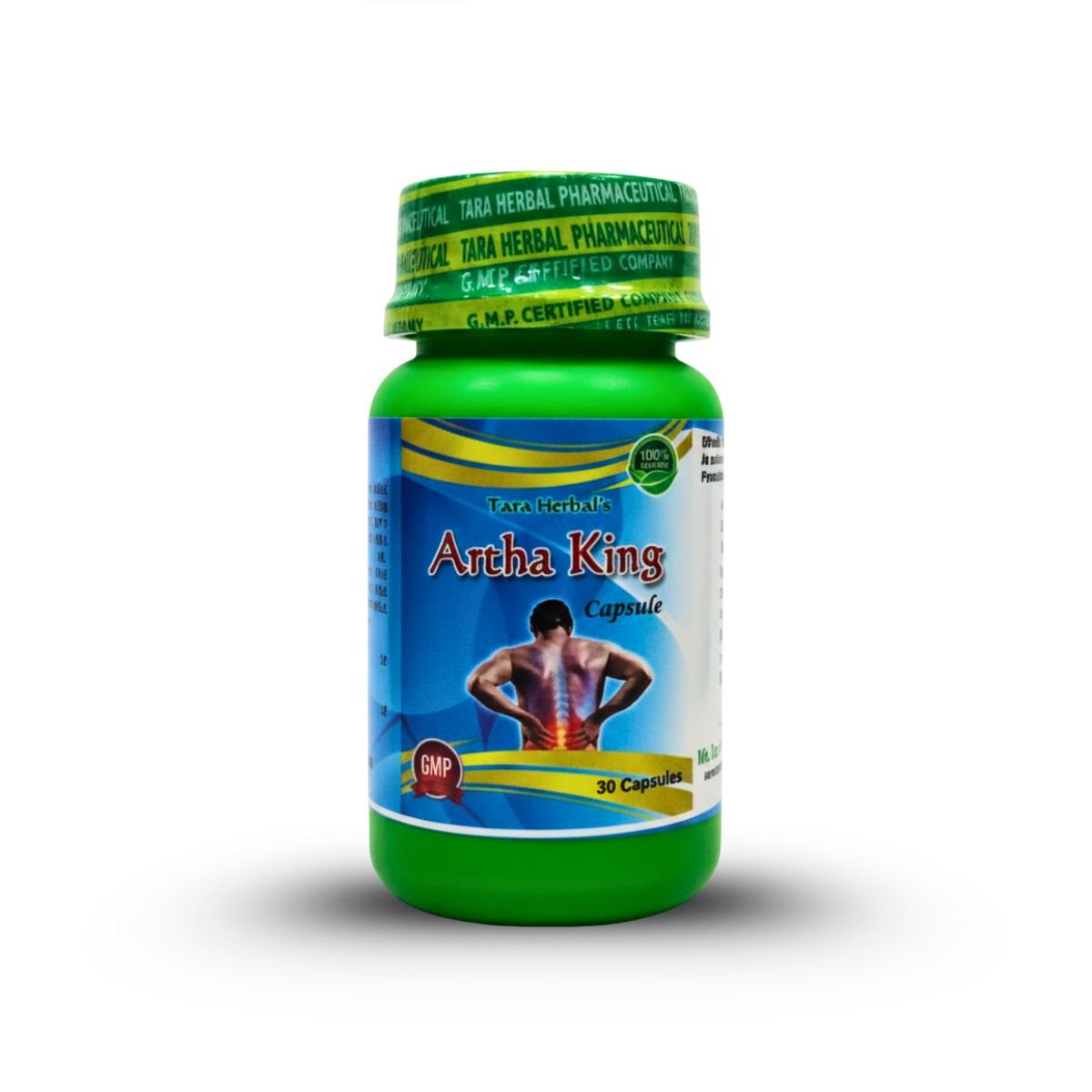 Ayurvedic Artha King Capsule for Joint & Arthritis Pain Relief | Back, Knee, Neck & Gout Care | 30Cap - HEALTH AIM PHARMACY