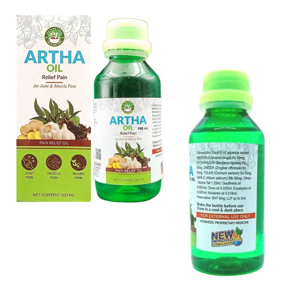 Ayurvedic Artha Oil 100ml Pack Of 3 - HEALTH AIM PHARMACY