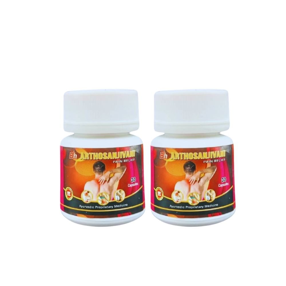 Ayurvedic Arthosanjivani Capsule Pain Relief Capsule ( Pack Of 2 ) - HEALTH AIM PHARMACY