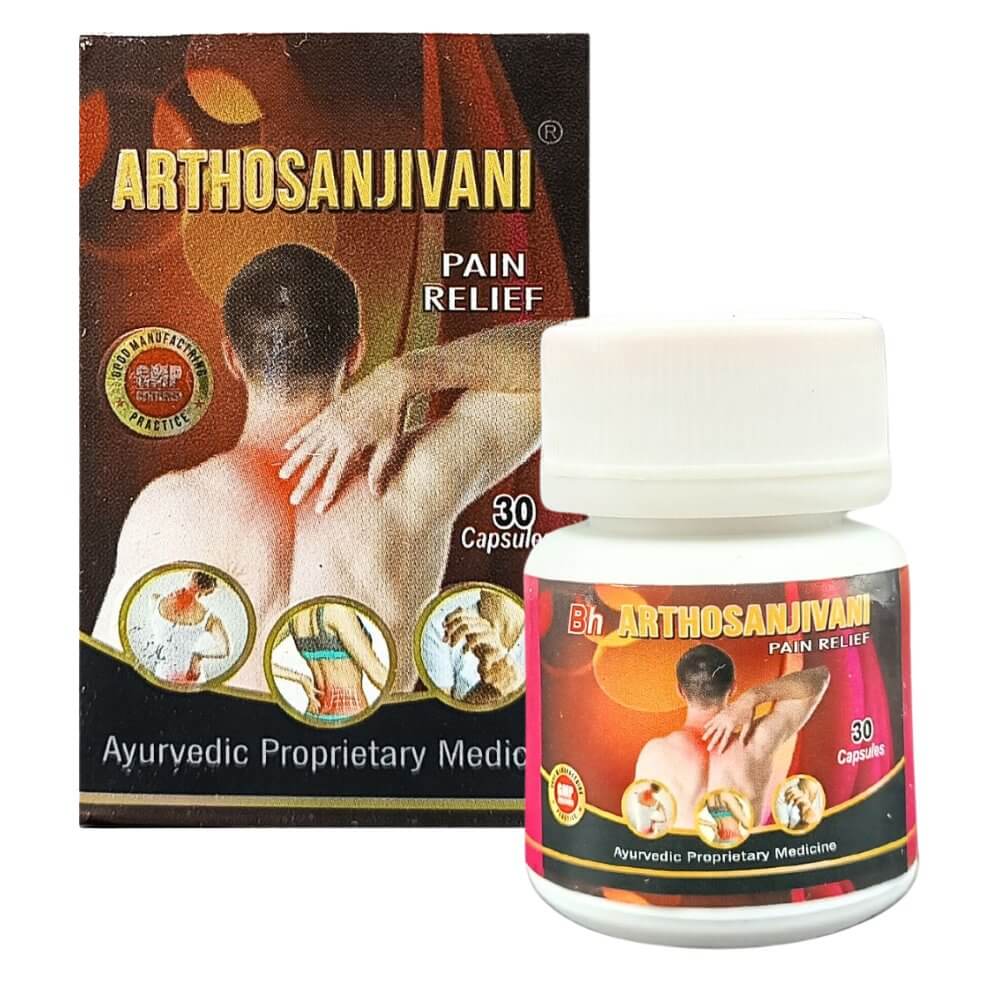 Ayurvedic Arthosanjivani Capsule Pain Relief Capsule ( Pack Of 2 ) - HEALTH AIM PHARMACY