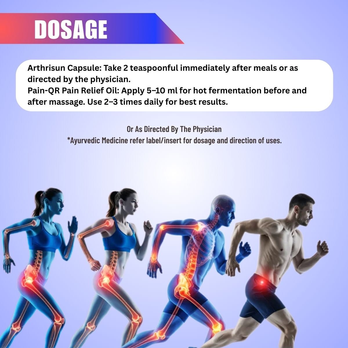 Ayurvedic ARTHRISUN Capsule & PAIN QR Pain Oil | 30 Cap + 100ml | Combo Pack - HEALTH AIM PHARMACY