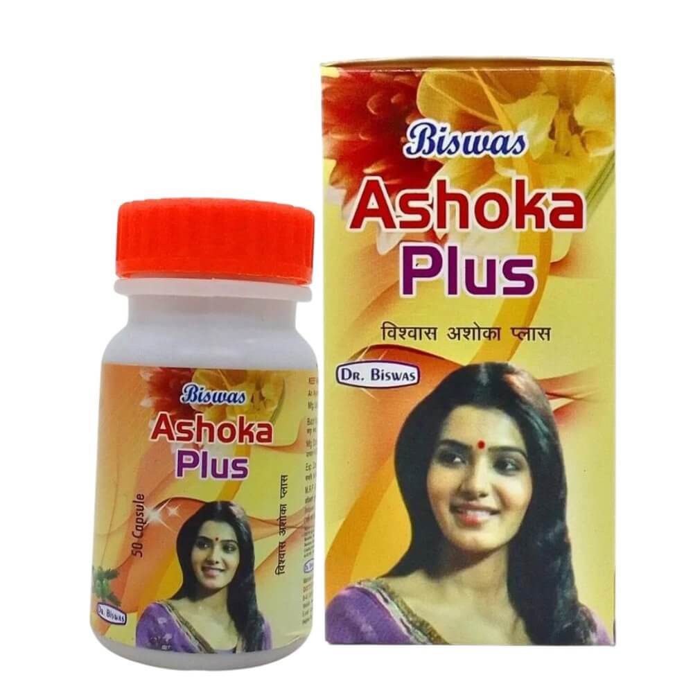 Ayurvedic Ashoka Plus Capsule Pack of 3 - HEALTH AIM PHARMACY