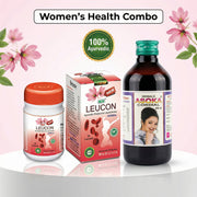 Ayurvedic Asoka Cordial Tonic + Leucon Capsule | 200ml + 30Caps | Pack of 2 - HEALTH AIM PHARMACY