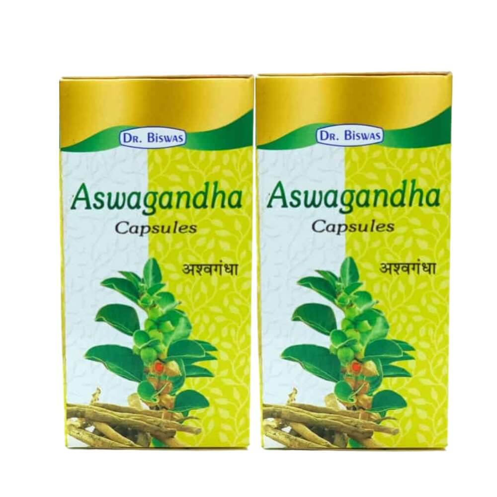 Ayurvedic Aswagandha - Capsule (Pack Of 2) - HEALTH AIM PHARMACY