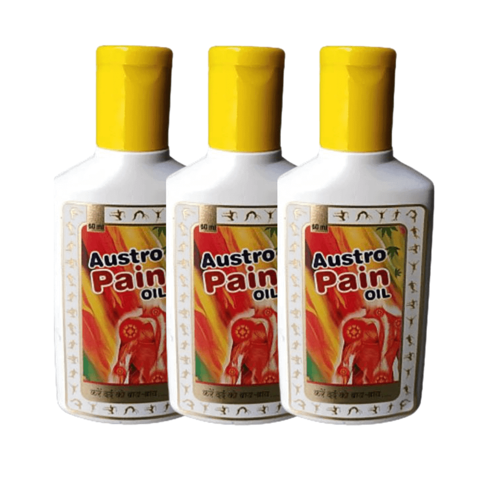 Ayurvedic Austro Pain Oil 60ml( Pack of 4) - HEALTH AIM PHARMACY