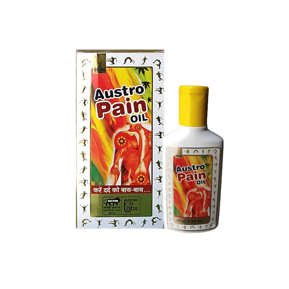 Ayurvedic Austro Pain Oil 60ml( Pack of 4) - HEALTH AIM PHARMACY