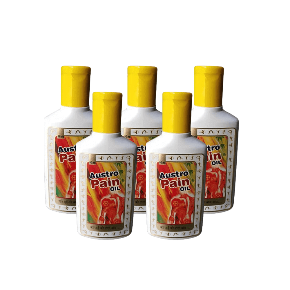 Ayurvedic Austro Pain Oil 60ml( Pack of 4) - HEALTH AIM PHARMACY