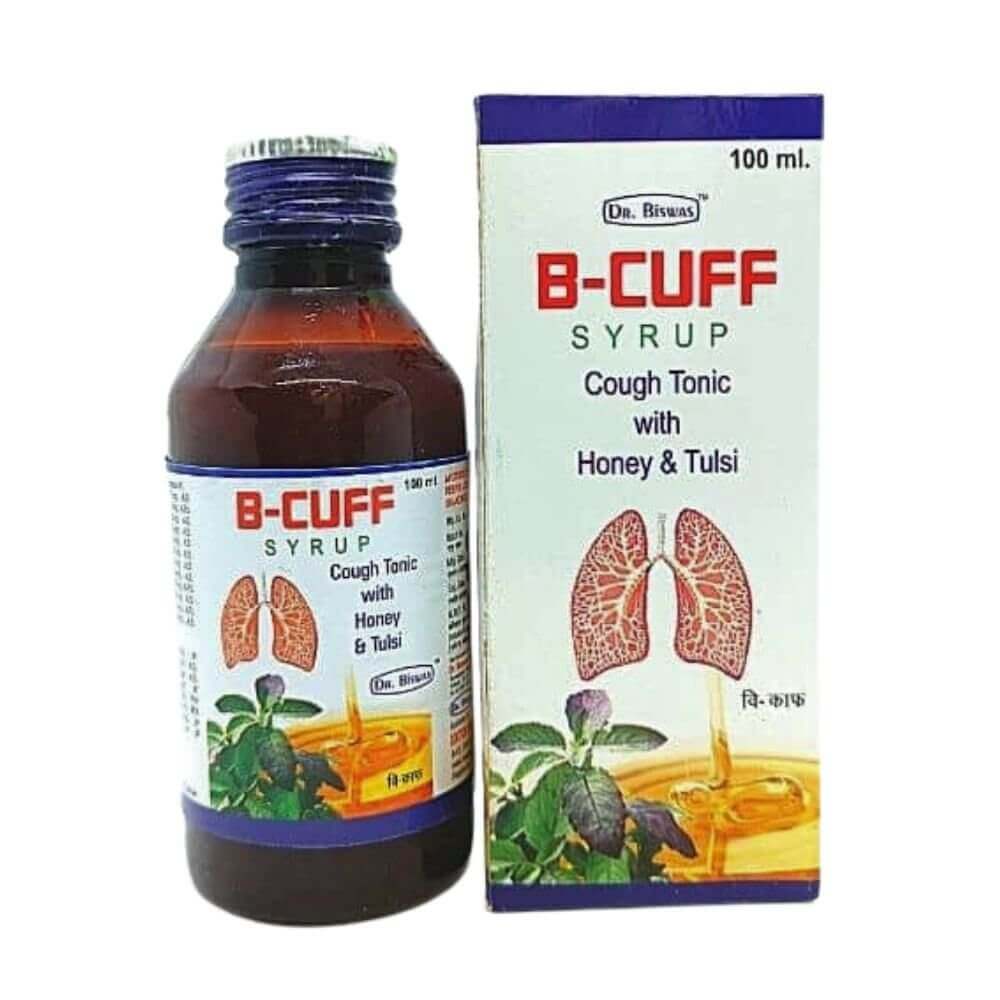 Ayurvedic B - CUFF SYRUP( combo )& AZMO - T capsule(pack of 2) - HEALTH AIM PHARMACY