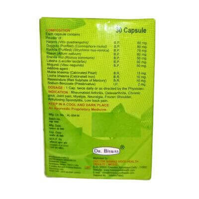 Ayurvedic Bat Mukti 30 Capsule for joint pain (pack 3) - HEALTH AIM PHARMACY