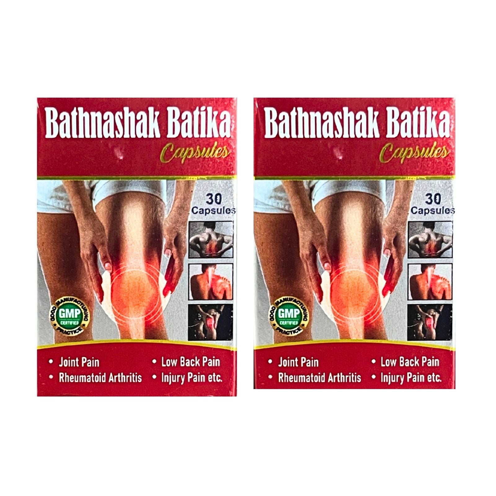 Ayurvedic Batnashak Batika Capsule & Pain-QR Pain Oil | 30 Cap + 100ml | Combo Pack - HEALTH AIM PHARMACY