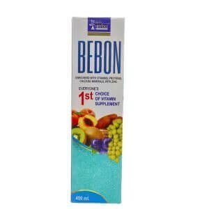 Ayurvedic BEBON syrup 450m.l. (pack of 2) - HEALTH AIM PHARMACY