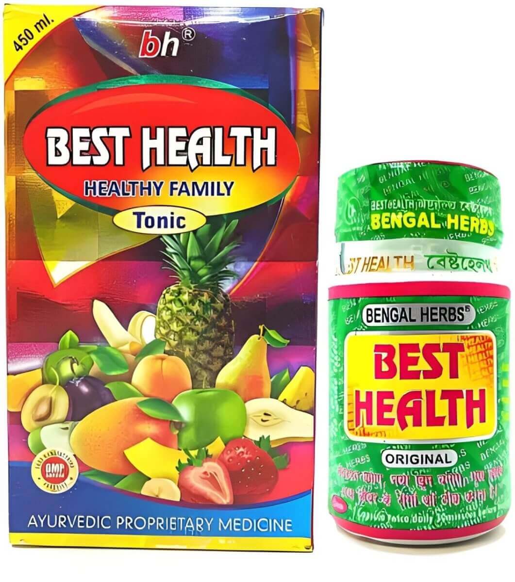Ayurvedic Best Health Tonic & Capsule For Wight gain, Body weakness - HEALTH AIM PHARMACY