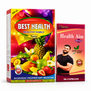 Ayurvedic Best health tonic & Health aim plus capsule (Combo Pack) - HEALTH AIM PHARMACY