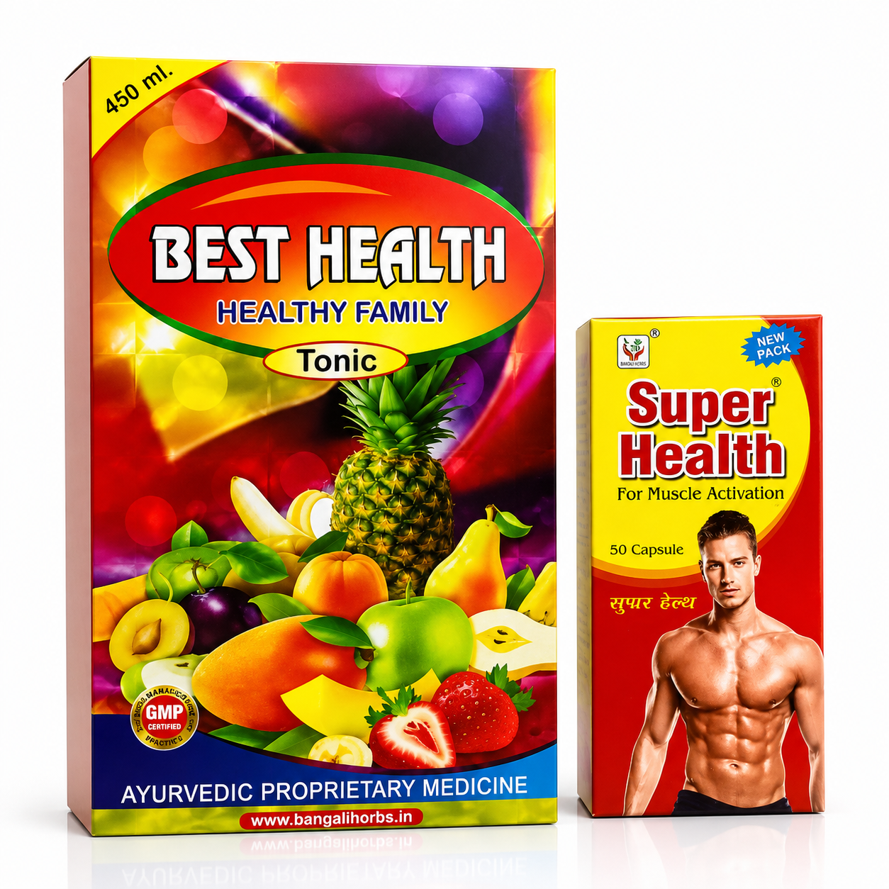Ayurvedic Best Health Tonic & Super Health Capsule (Combo Pack) - HEALTH AIM PHARMACY