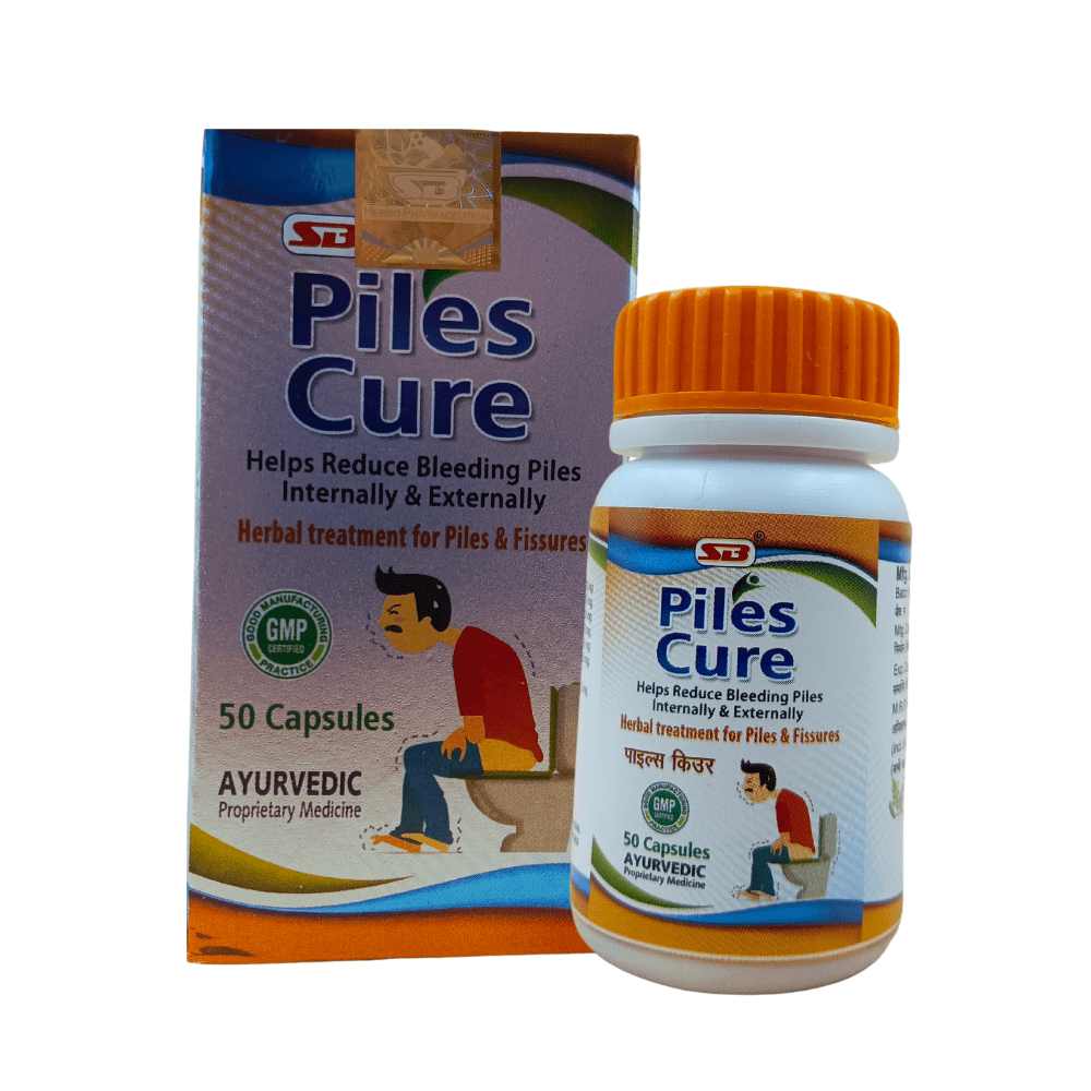 Ayurvedic Best Piles cure capsule herbal treatment (pack of 3) - HEALTH AIM PHARMACY