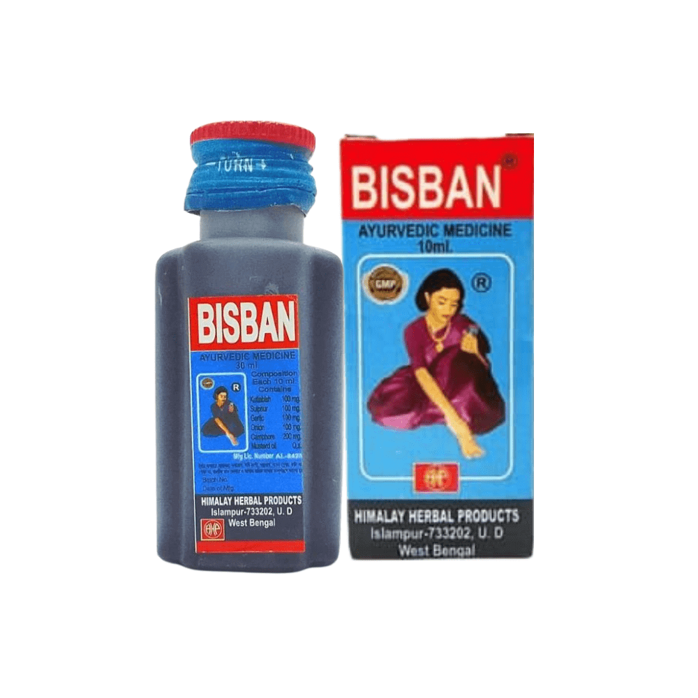 Ayurvedic Bisban Oil 30 ml (Pack Of 6) - HEALTH AIM PHARMACY