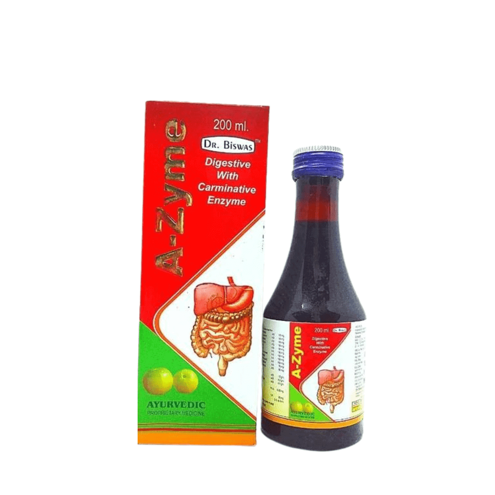 Ayurvedic Biswas A - Zyme Syrup Pack Of 3 - HEALTH AIM PHARMACY
