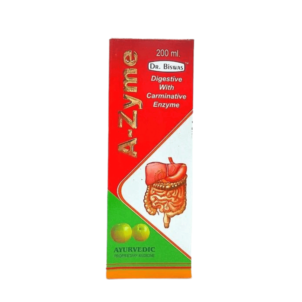 Ayurvedic Biswas A - Zyme Syrup Pack Of 3 - HEALTH AIM PHARMACY