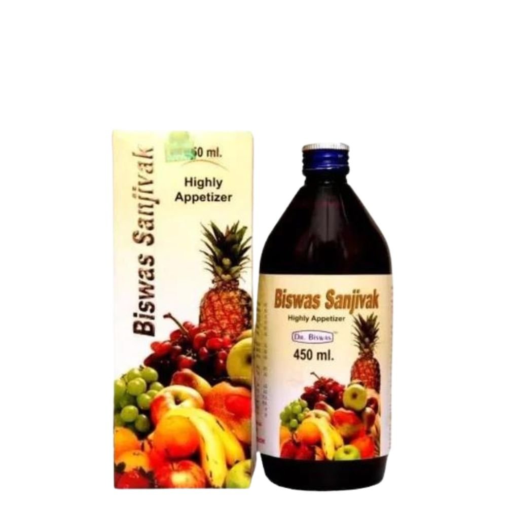 Ayurvedic Biswas Sanjivak Syrup 450ml.(pack of 2) - HEALTH AIM PHARMACY