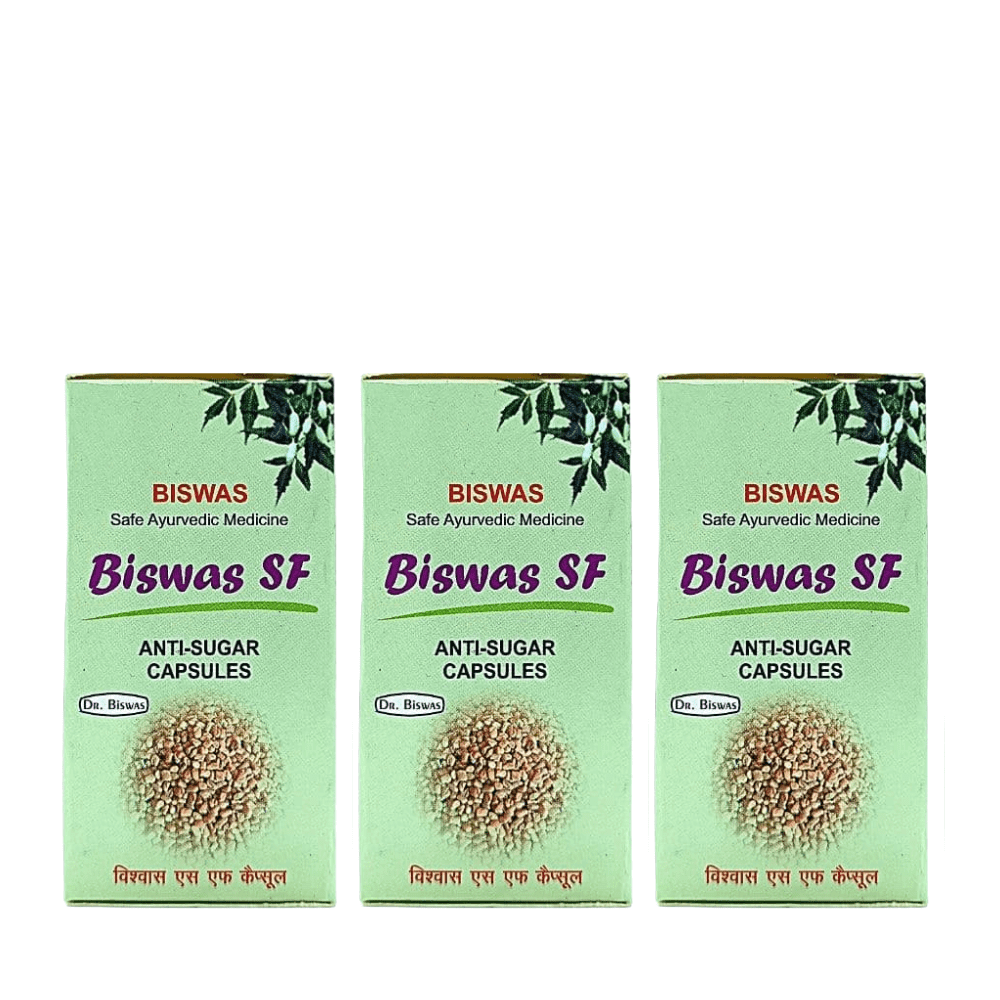 Ayurvedic Biswas SF 50 capsule ( PACK OF 3) - HEALTH AIM PHARMACY
