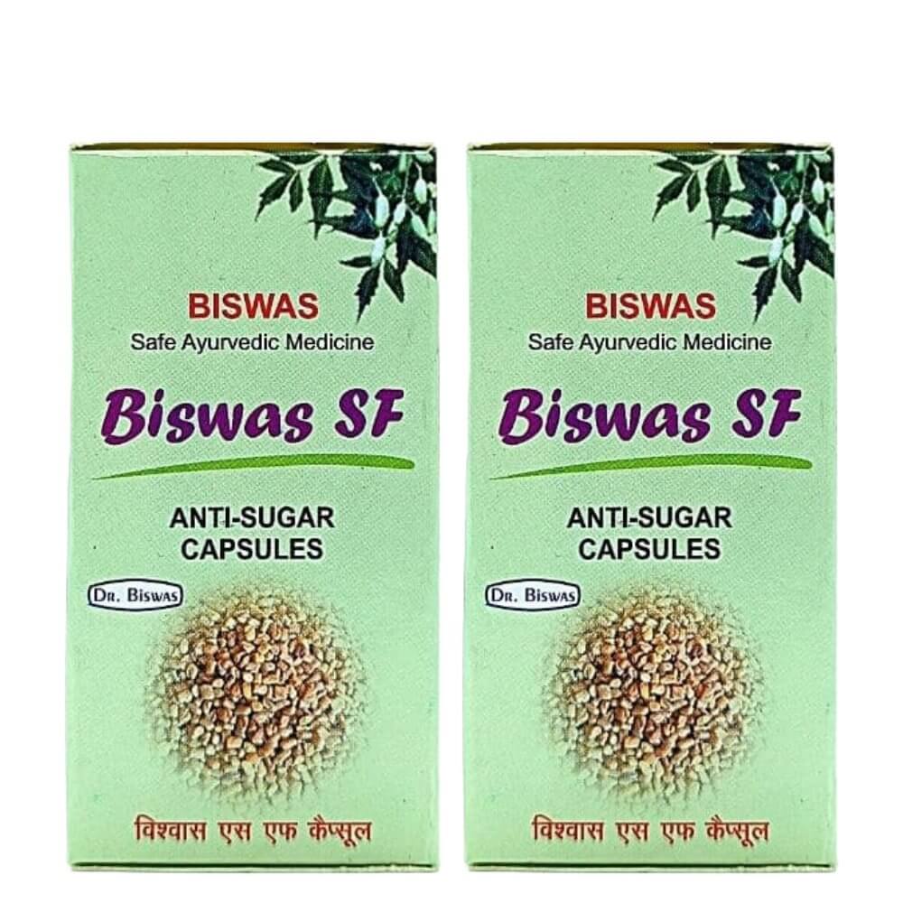 Ayurvedic Biswas SF Capsule( Pack of 2) - HEALTH AIM PHARMACY