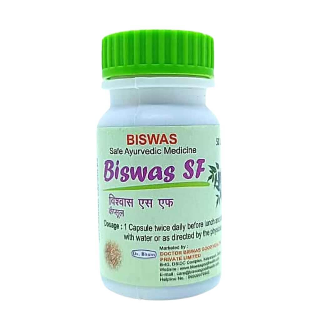 Ayurvedic Biswas SF Capsule Pack of 3 - HEALTH AIM PHARMACY