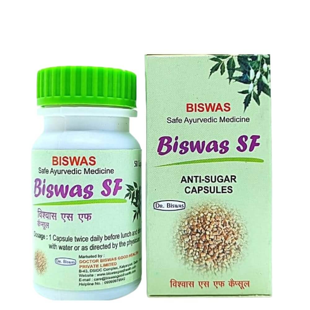 Ayurvedic Biswas SF Capsule Pack of 3 - HEALTH AIM PHARMACY