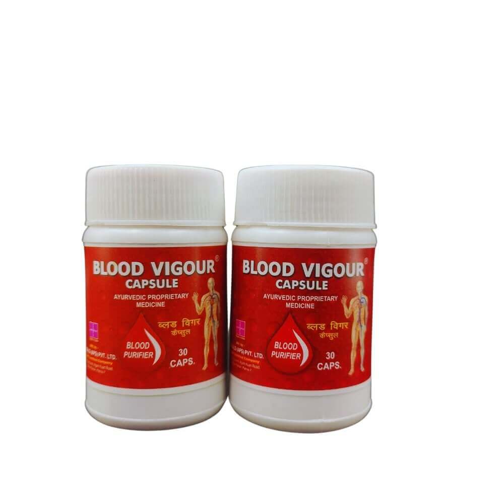 Ayurvedic Blood vigour 60 capsule (pack of 2) - HEALTH AIM PHARMACY