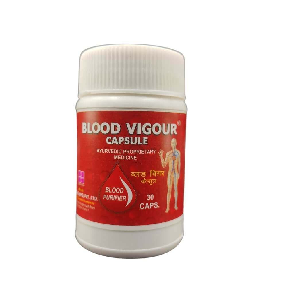 Ayurvedic Blood vigour 60 capsule (pack of 2) - HEALTH AIM PHARMACY
