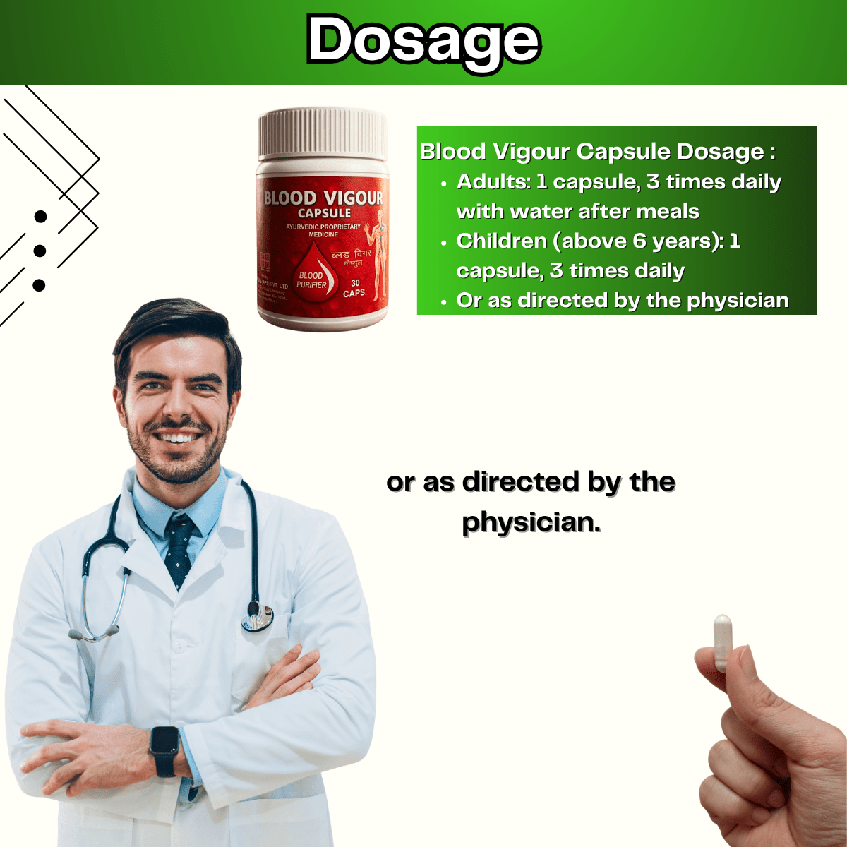 Ayurvedic Blood vigour Capsule and SkinRog Capsule & Hemo Iron Tonic Combo | 30Caps + 30 Caps + 450ml | Combo Pack - HEALTH AIM PHARMACY