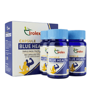 Ayurvedic Blue Health Capsule For Healthy & Strong Body | 50Caps | PACK OF 3 - HEALTH AIM PHARMACY