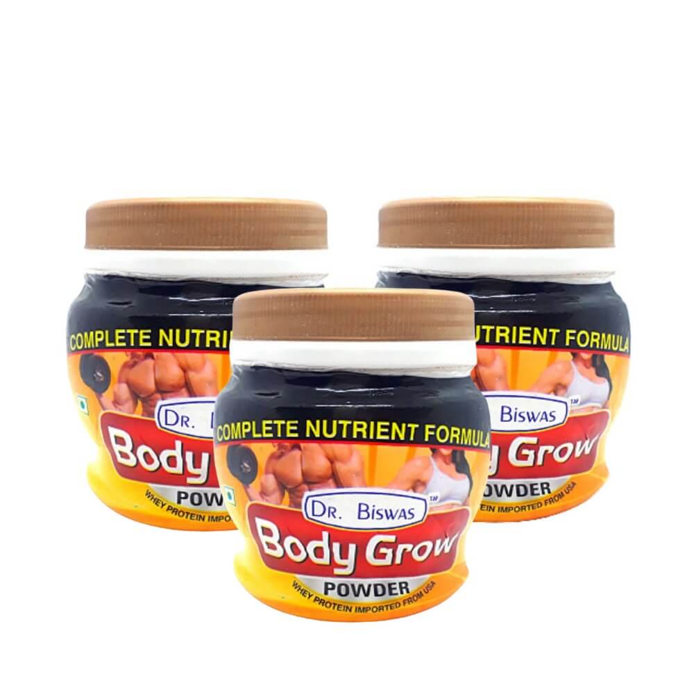 Ayurvedic Body Grow powder pack of 3 - HEALTH AIM PHARMACY