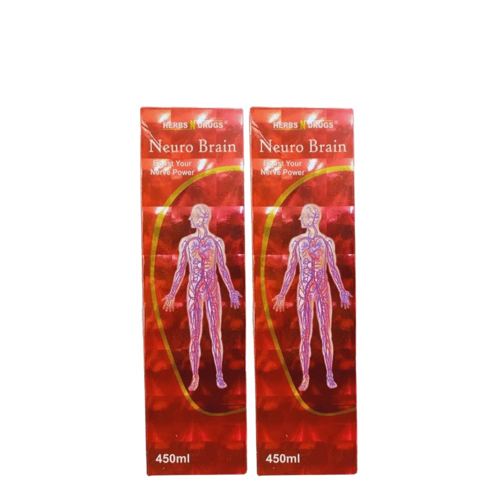 Ayurvedic Boost Your Nerve Power Neuro Brain Tonic (Pack Of 2) - HEALTH AIM PHARMACY