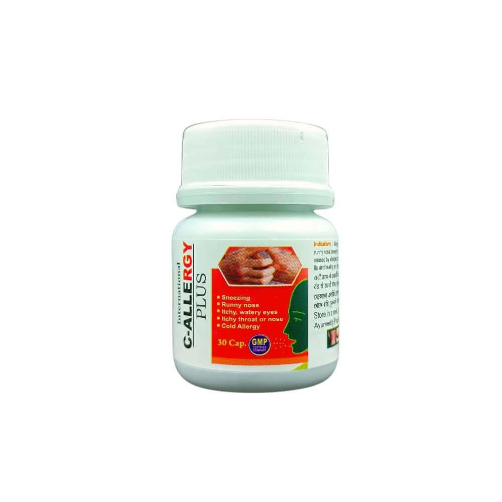 Ayurvedic C - Allergy Plus Capsule for Allergy Care (Pack off 2) - HEALTH AIM PHARMACY