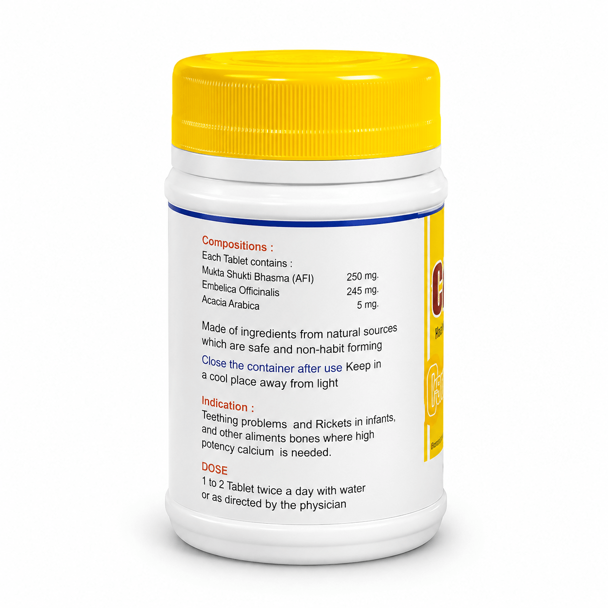 Ayurvedic CALAM 30 Tablets for Calcium (Pack of 2) - HEALTH AIM PHARMACY