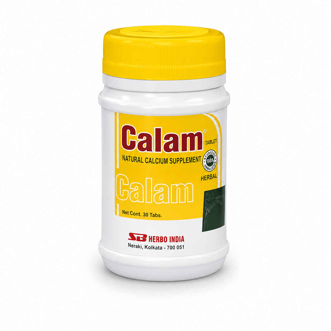 Ayurvedic CALAM 30 Tablets for Calcium (Pack of 2) - HEALTH AIM PHARMACY
