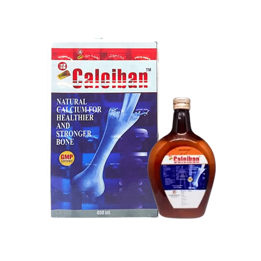Ayurvedic Calciban Syrup 450ml (Pack Of 2) - HEALTH AIM PHARMACY