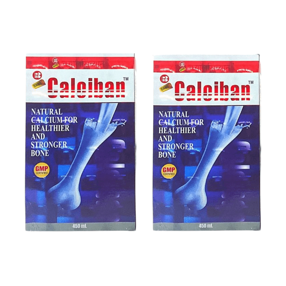 Ayurvedic Calciban Syrup 450ml (Pack Of 2) - HEALTH AIM PHARMACY