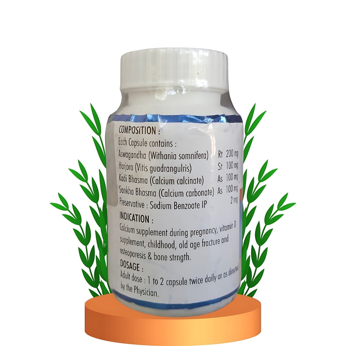 Ayurvedic Calcigrow Capsule Makes Healthier and Stronger (Pack off 2) - HEALTH AIM PHARMACY