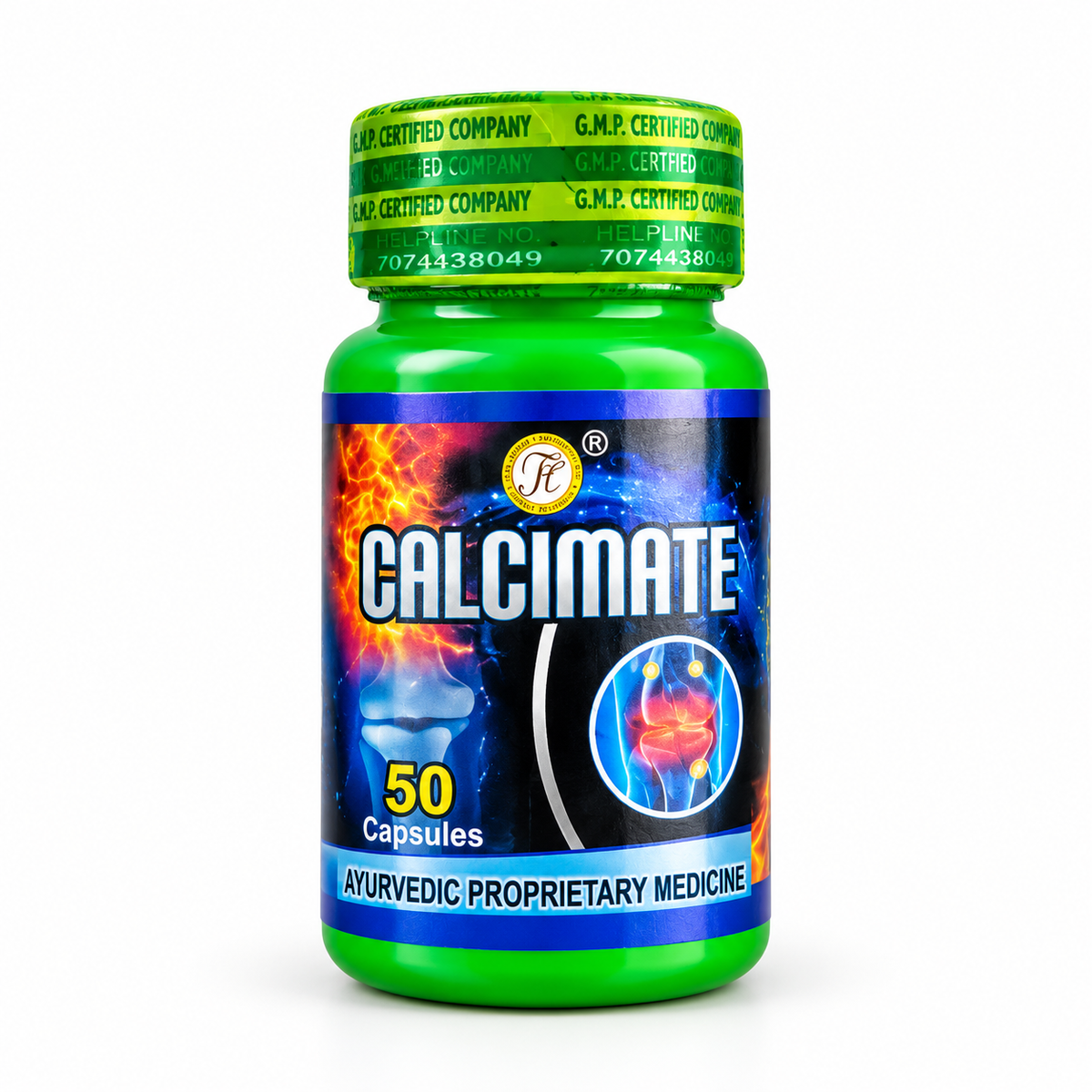Ayurvedic Calciron Syrup & Calcimate Capsule Combo Pack of 2 + Get Gasaram Capsule FREE - HEALTH AIM PHARMACY