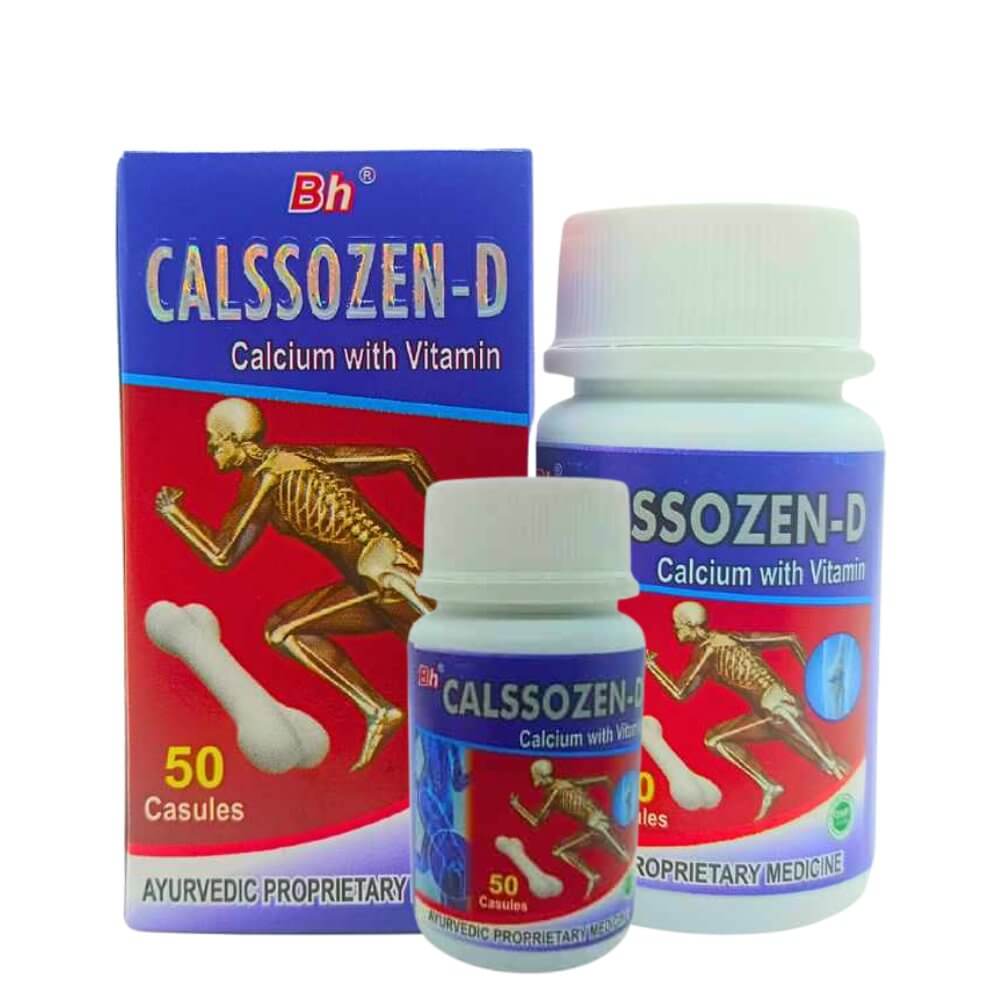 Ayurvedic Calssozen - D Capsule Pack Of 3 - HEALTH AIM PHARMACY