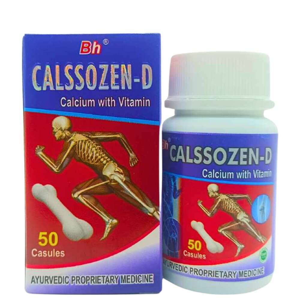 Ayurvedic Calssozen - D Capsule Pack Of 3 - HEALTH AIM PHARMACY