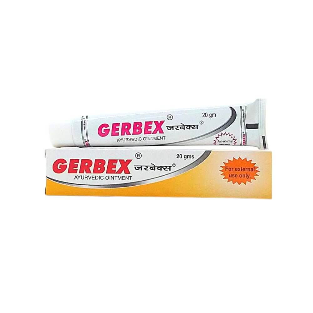 Ayurvedic Charm Rog Binasak Syrup & Gerbex Oinment combo (pack of 2) - HEALTH AIM PHARMACY