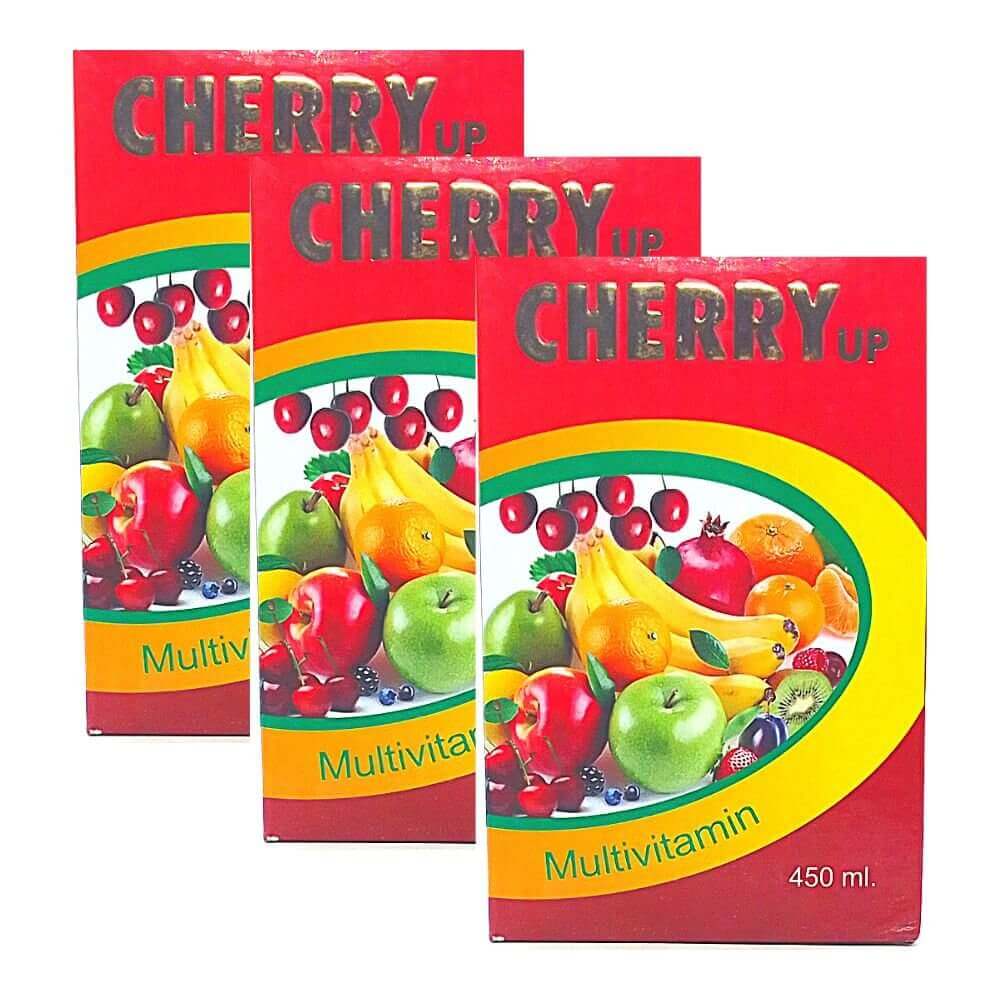 Ayurvedic Cherry Up Syrup (450 M.L) (pack of 2) - HEALTH AIM PHARMACY