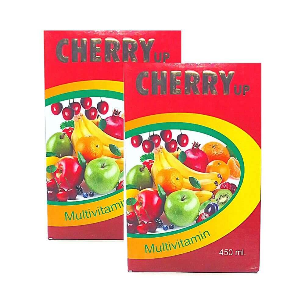Ayurvedic Cherry Up Syrup (450 M.L) (pack of 2) - HEALTH AIM PHARMACY