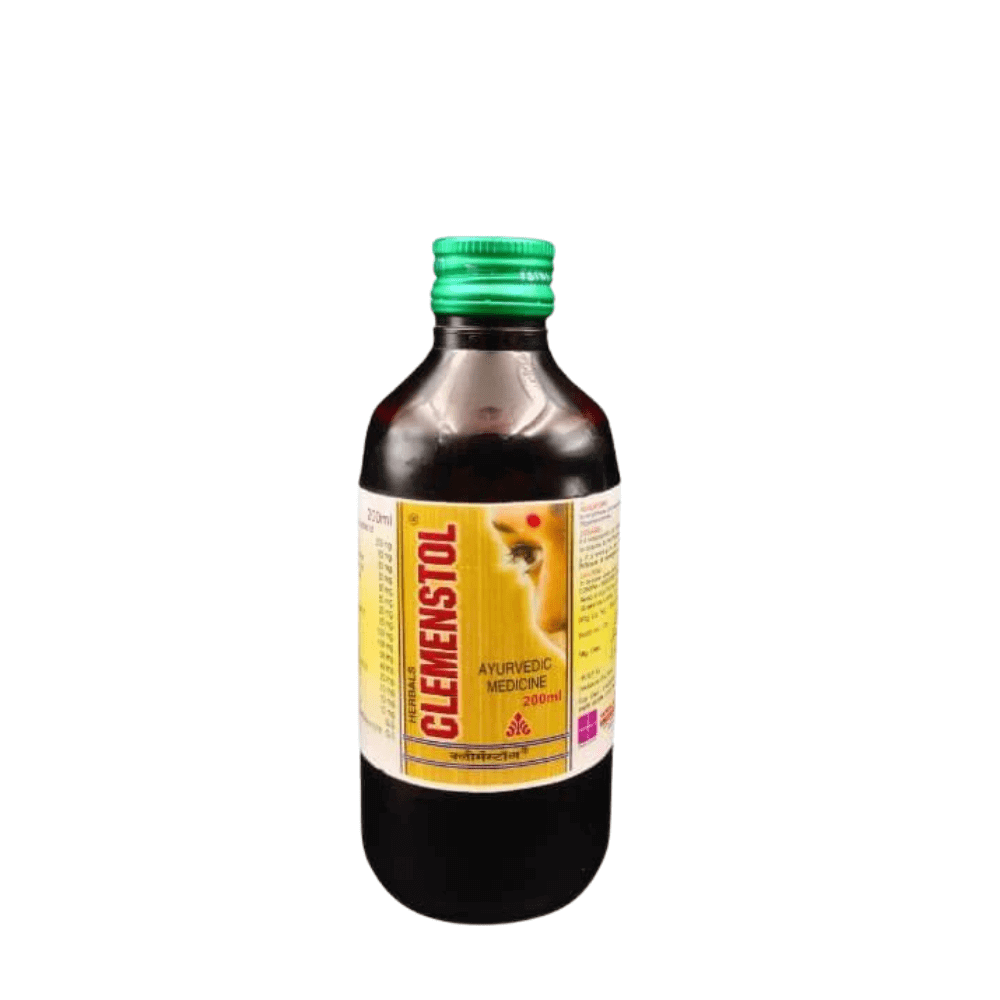 Ayurvedic Clemenstol Syrup 200ml &amp; health aim cap ( combo ) - HEALTH AIM PHARMACY